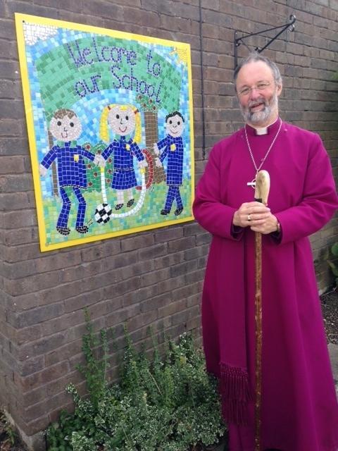 Bishop Alan was very pleased with our school!